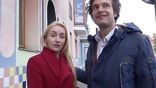 German Scout - Rough Rectal For Skinny Mummy At Street Casting